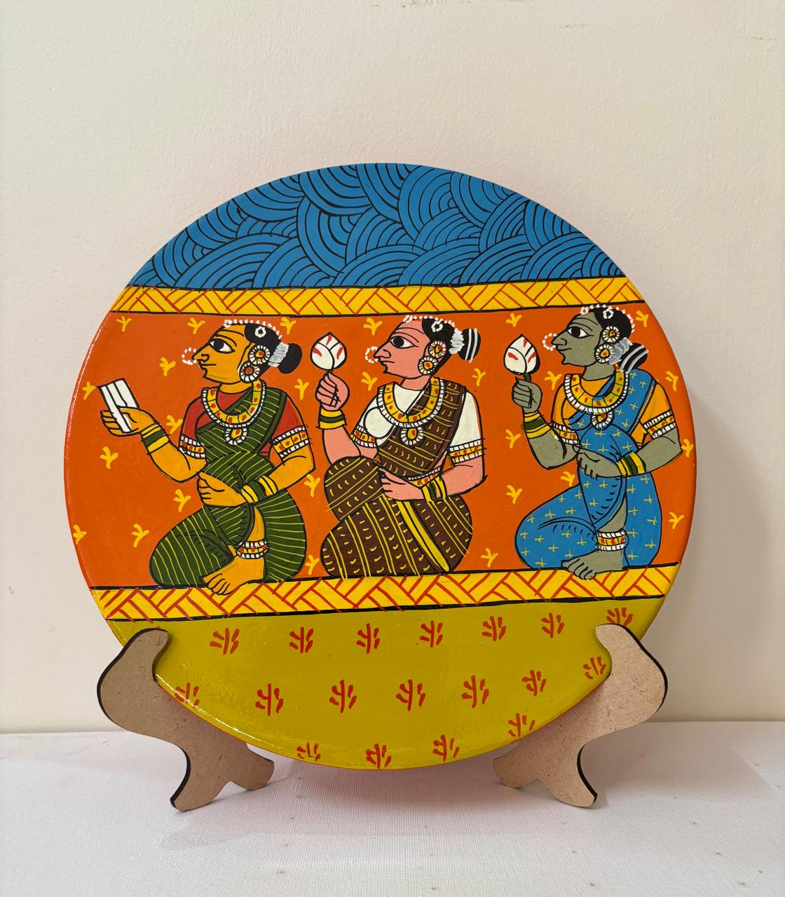 Cheriyal painting detail 2